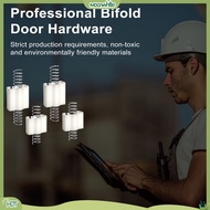 [MOONWHITE]  Bi-fold Closet Door Hardware Door Hinge Hardware Easy Install Bifold Door Hardware Repair Kit for Closet Doors Southeast Asian Buyers