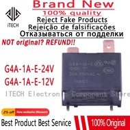 5-10PCS/Lot G4A-1A-E-12VDC 、G4A-1A-E-24VDC DIP-4 Pembaikan Penyaman Udara Geganti Kuasa Asal Baharu 