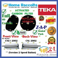 Activated Carbon Filter For Teka Cooker Hood Teka CNL1 2002 CNL 2002 (Version VR01)