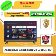 SHARP 2T-C32BG1i ANDROID TV 32 INCH (BATAM)