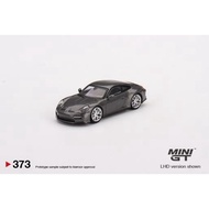 MINI GT 373 - Porsche 911 (992) GT3 Touring Agate Grey Metallic
