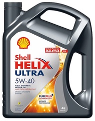 Shell Helix Ultra Fully Synthetic 5W40 4L