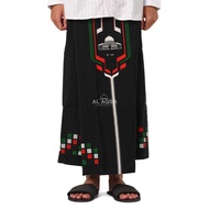 Al Aqsa | Palestine Motif Sarong Black and White Palestine Sarong 001
