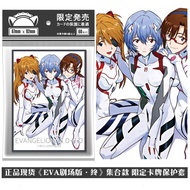 EVA Movie Card Sleeves Ayanami Rei Shikinami Asuka Langley Ikari Shinji Card Protection Sleeves for 