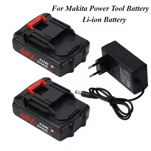 21V 48VF 7500mAh High Capacity Rechargeable Lithium Ion Battery for Makita 18V/20V Electric Power To