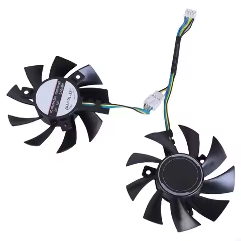 A52B 75mm FD8015U12D 4Pin VGA Fan Graphics Card Cooling Fan for GTX1660Ti RTX2060 GAMING OC