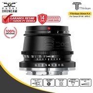 Ttaartisan 35mm f1.4 for Canon EF-M TT Artisan 35mm f/1.4 Official Ori