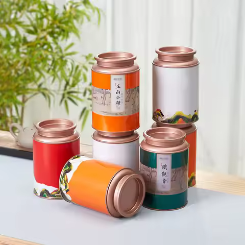 250g Ginseng Tea Set Vacuum Taiwan Ginseng Oolong Tea Compressed Not Tea Can