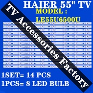 NEW 1 SET LE55U6500U HAIER 55" LED TV BACKLIGHT(LAMPU TV) HAIER 55 INCH LED TV LE55U6500