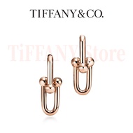 ของขวัญความรัก Tiffany HardWear Large Link Earrings | 18K Rose Gold Industrial - Chic Design for Bol