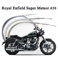 RE 650 เมเทโอ Royal Enfield Super Meteor 650 สายคลัทช์ สายระฆังทอง สายครัชแต่ง ใช้เวลาทำ 2-3วัน สายค