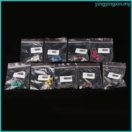 YIN 45 Pcs 9 Values Trimmer Capacitor Kit Assorted Adjustable Variable Capacitors