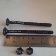 Truck bed bolts 10 cm Cb 5/ 16x4 boastmurbacut