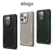 < elago > iPhone 14/Plus/Pro/ProMax Armor Shock-Resistant Phone Case Apple i14