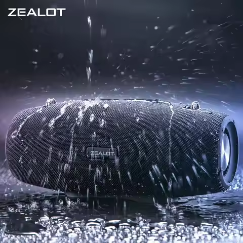Zealot S67 Wireless Speaker WithShoulder Strap,Outdoor,Waterproof,Portable Speaker with Loud Stero a