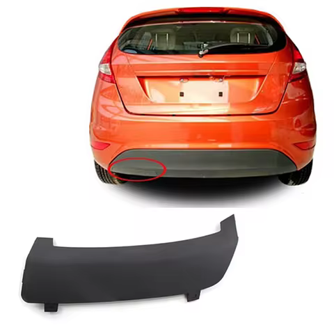 1pc 1531833 /8A61-17K922-AB5ZCT Rear Bumper Tow Towing Eye Hook Cover Cap For Ford Fiesta MK7 2008-2