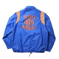 1980s 美國製 NFL Denver Broncos 藍色尼龍教練外套