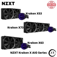 NZXT KRAKEN X53/X63/X73 240MM/280MM/360MM WITH AER RGB AND RGB LED WHITE AIO LIQUID COOLER