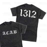 Acab T-SHIRT | Acab T-shirt 1312 | T-shirt 1312 Acab | Acab T-Shirt | Acab 1312 T-Shirt | Casual T-S