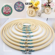 GESH Embroidery Hoop  Bamboo Diy Round Loop