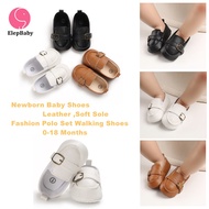 Baby Boy Shoes Toddler Formal Shoes Newborn Kids Polo Set Walking Shoes Binyag Christening Sneake