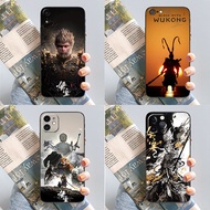 phone case for iPhone 5 6S SE X XS Max XR 6 7 8 Plus AX87 Black Myth Wukong caseg
