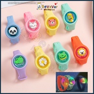 Bevavar Baby Kids Anti Mosquito Watch Cartoon Light Nyamuk Killer Bracelet Repellent Jam Anti Nyamuk