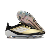 Adidas F50 Adizero Gold Black FG Football Shoes