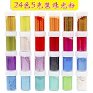 5g Resin Color Pigment Mica Powder Resin Pigment for Resin/Clay/Slime/Soap Resin Pigment
