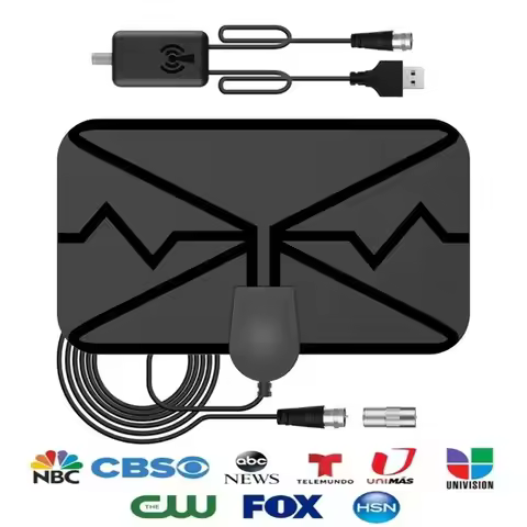 Upgraded Long-Distance Digital Tv Antenna with the Latest Hdtv Indoor and Outdoor Enhanced Digital T