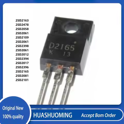 10Pcs/LOT 2SD2058 2SD2101 2SD2061 2SD2012 2SD2394 2SD2017 2SD2396 2SD2061 2SD2398 2SD2109 2SD2081 2S
