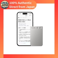 【Authentic】Plaud Note AI Voice Recorder (Silver) One-Touch Recording, Meeting Minutes, Automatic Tra