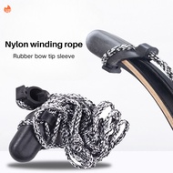 Nylon Rubber Cord Recurve Bow Stringer 2m Stringer Arrow Bow Compact Lightweight Nylon Rubber Recurv