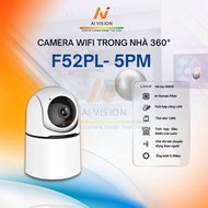 Tuya 360 rotating indoor WiFi Camera AI VISION F52PL - 5.0 MP resolution