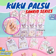 Sanrio fake nails/ sanrio fake nails/Cute fake nails/Kids And Adult fake nails