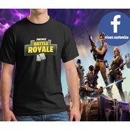 Fortnite Tshirt / Baju FORTNITE mobile game for gamer / Baju Game trending Tshirt cotton LOGO TEE Me