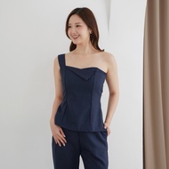 CARLETTÉ – Thea Top Women's Top Women's Top Tube Top/ Women's One Shoulder Top/