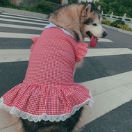 Pet Dress Big Dog Clothes Dog Shirt Chinese New Year Christmas Outfit 3XL to 6XL Large Size 宠物大狗狗大型犬