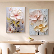 HAIMASHENGKANG | Floral Texture 3D Art Decoration Painting
