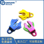 Pet Traction Aluminum Alloy Accessories Aviation Aluminum Frog Buckle One Convenient Quick Release B
