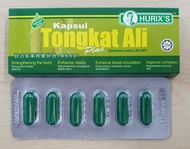Hurix's Kapsul Tongkat Ali Plus 6's