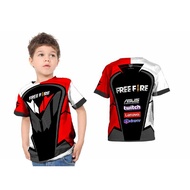 [Riashop] Free Fire Kids T-Shirt | Free Fire Kids T-Shirt | Free Fire Kids T-Shirt | Free Fire Full 