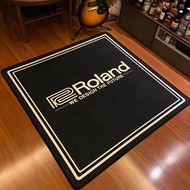 Huaxia House บ้านตุ๊กตา#Roland Roland พรมกลองไฟฟ้า แจ๊ส กลอง แผ่นกันลื่น ซ้อมบาร์สตูดิโอ สินค้าร็อคเ