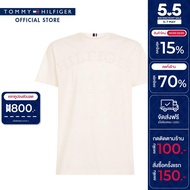 Tommy Hilfiger เสื้อยืดผู้ชาย รุ่น MW0MW32598 YBH - สีขาว
