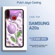 Samsung A20s Cute 07 Case Latest Hardcase Softcase Glossy Kesing Putri Jaya