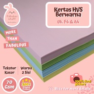 70 gsm A4 F4 Color HVS Paper