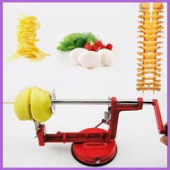 Home Zania Twister Potato Slicer Stainless Steel Manual Cutter Spiral Chips Twisted Potato