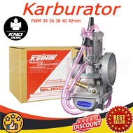 Carburetor Carburetor PWM 34 36 38 40 42mm Air Strike Universal Racing Carburetor