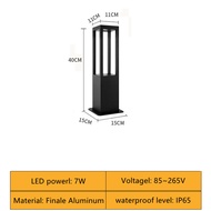 7W COB LED Lawn Light Outdoor Waterproof Aluminum Lawn lamp Landscape Community Garden Courtyard vil