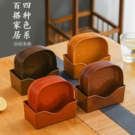 Source Factory Creative Japanese Style Imitation Wood Grain Plastic Spit Bone Plate Snack Plate Snac